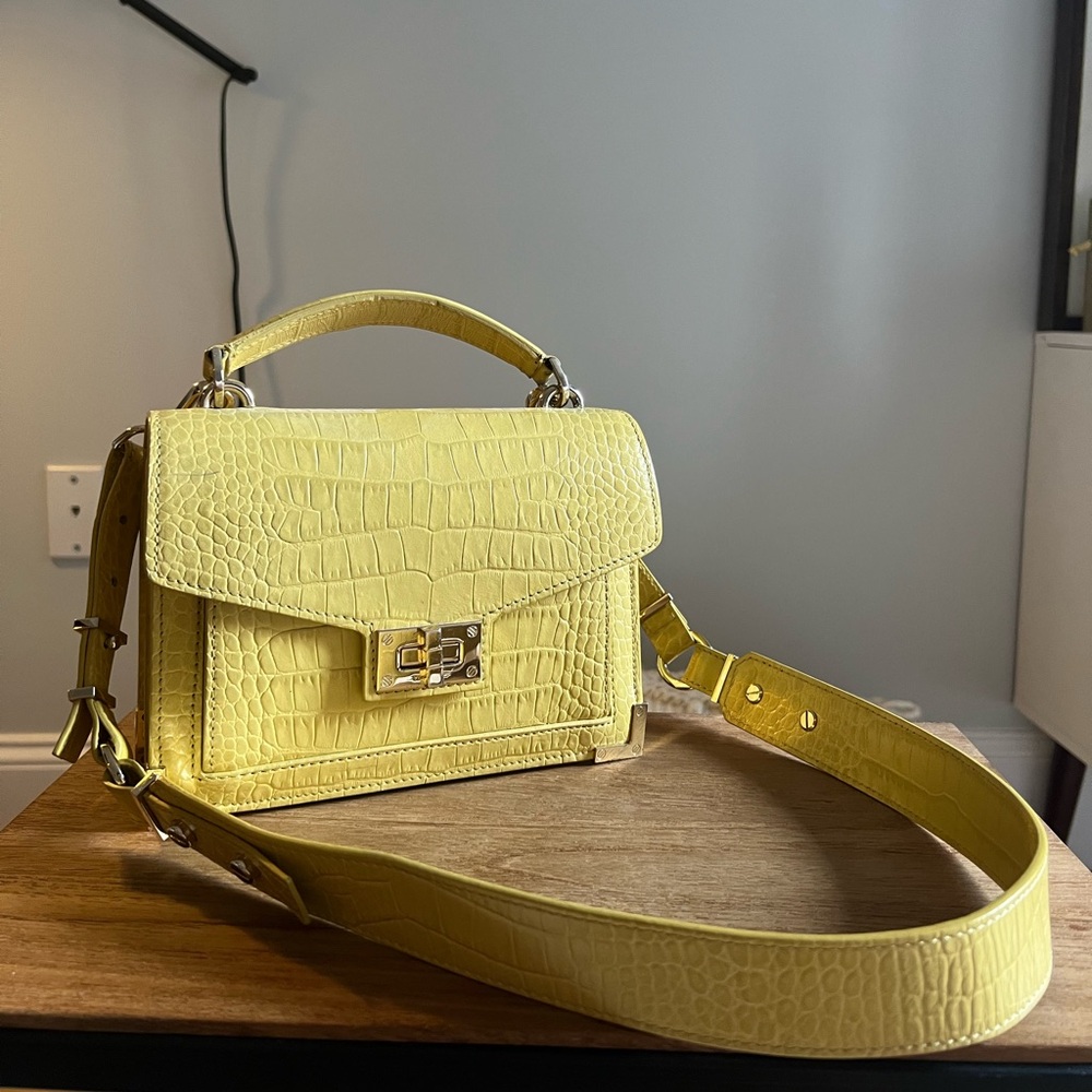 The Kooples Emily Bag in Yellow